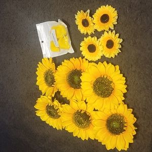 Artificial sunflower bundle